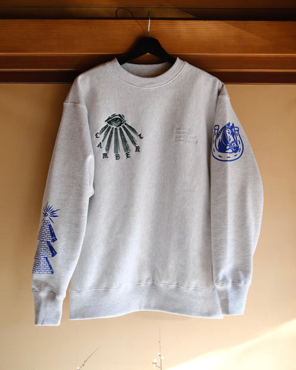 Embroidered LB Sweat（GRAY)