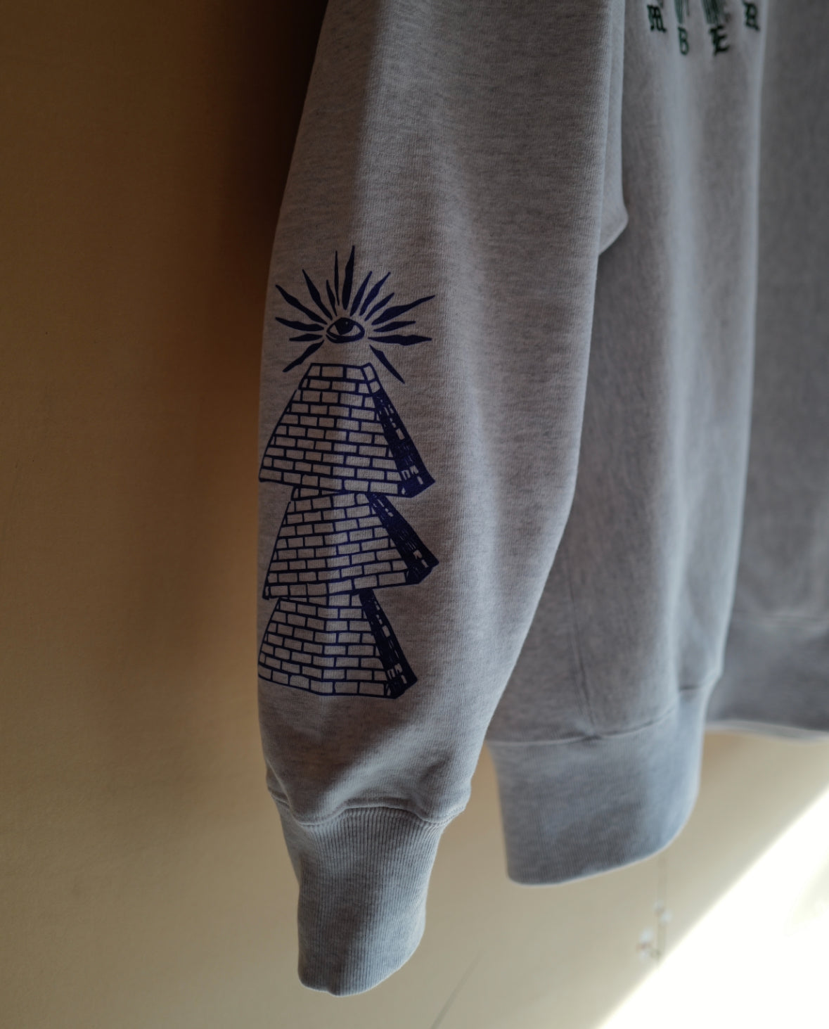 Embroidered LB Sweat（GRAY)