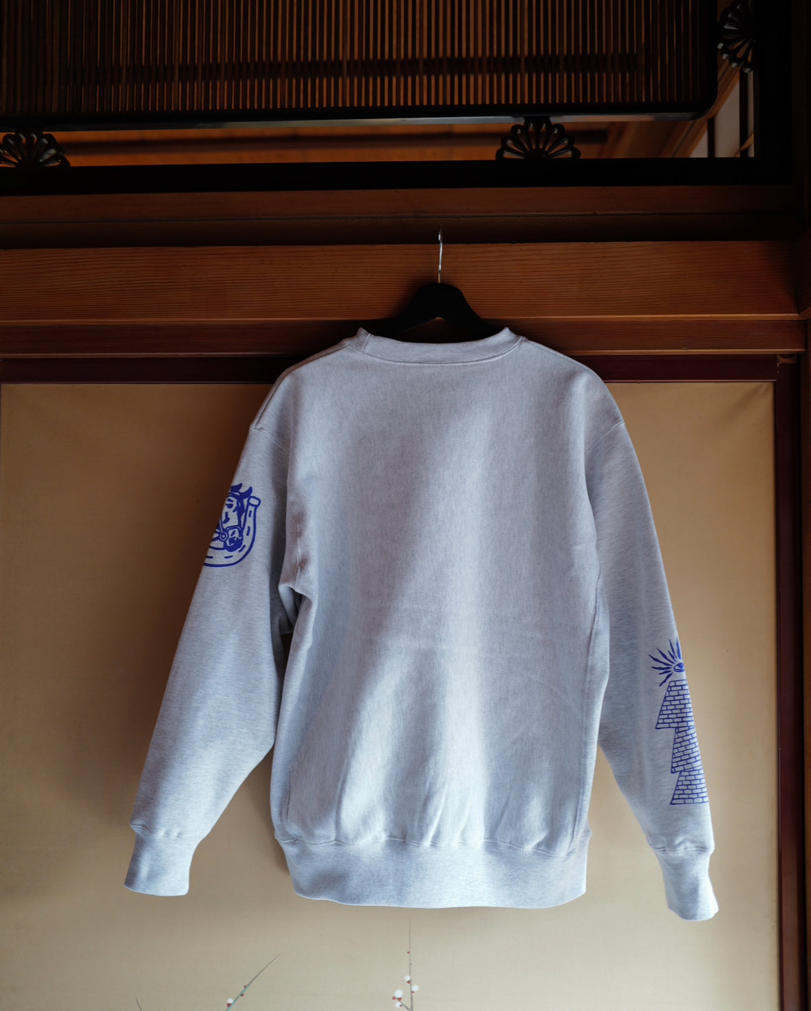 Embroidered LB Sweat（GRAY)