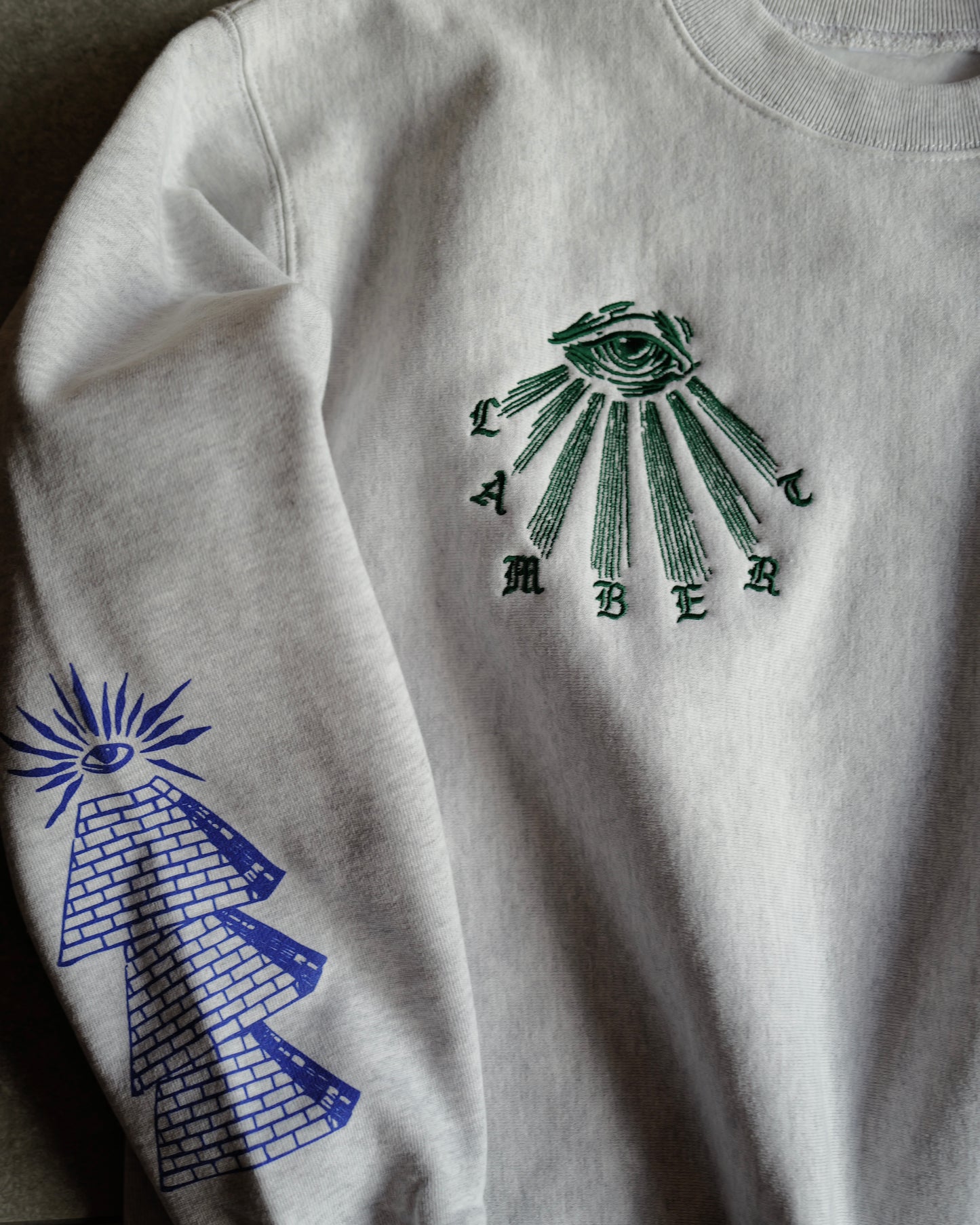 Embroidered LB Sweat（GRAY)