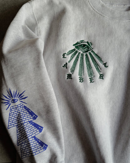 Embroidered LB Sweat（GRAY)