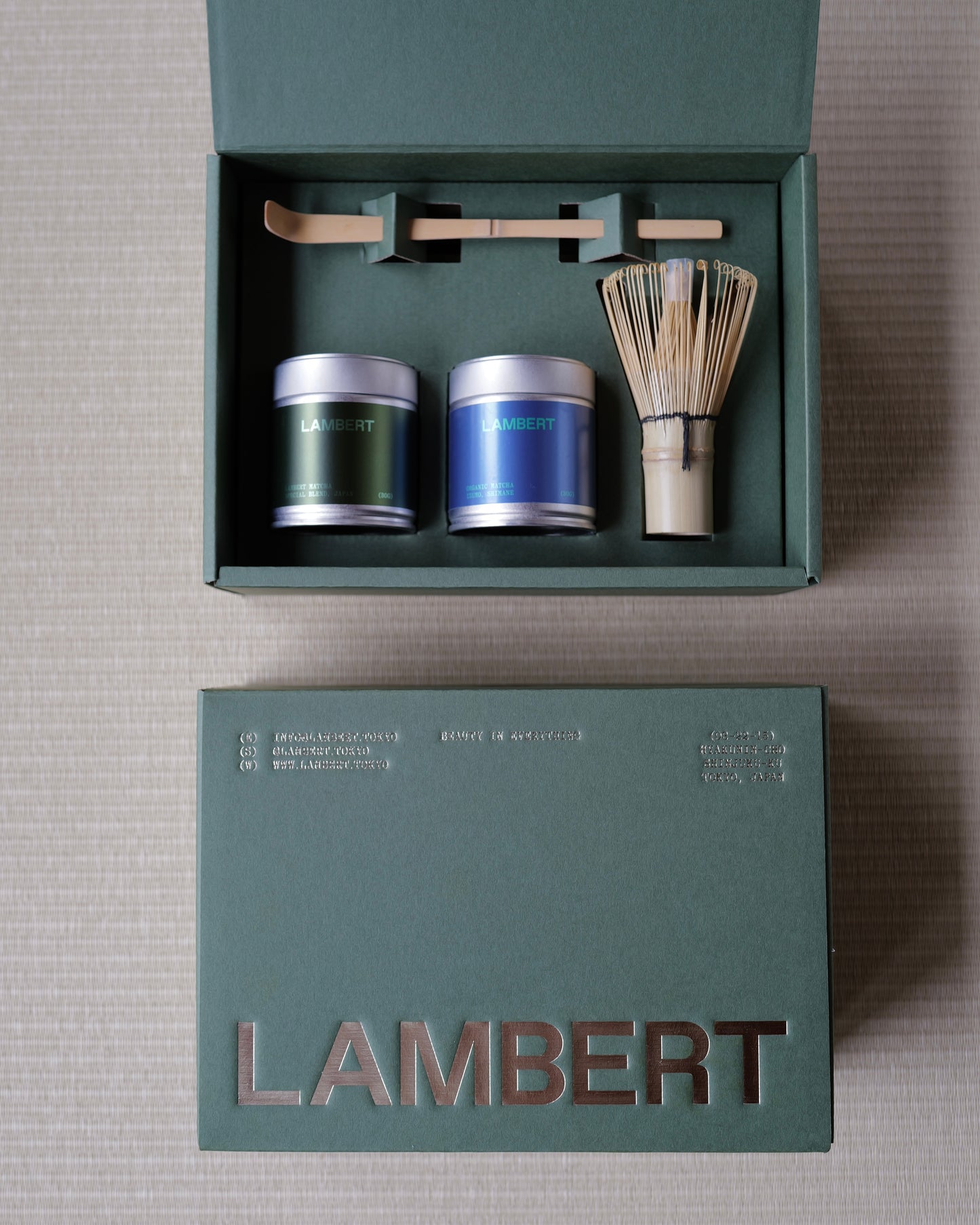 LAMBERT MATCHA BOX