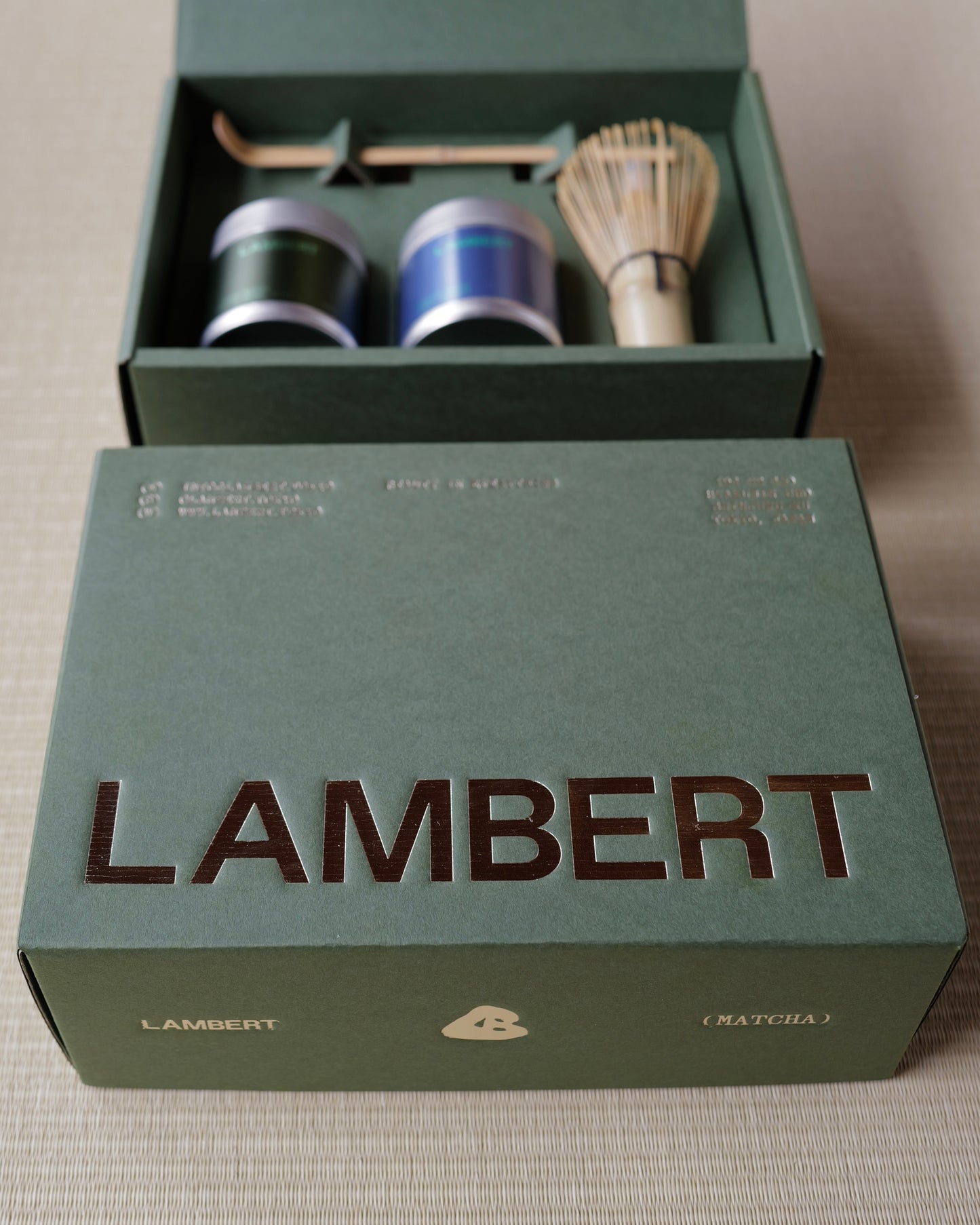 GIFT BOX （ with chasen & bamboo whisk）