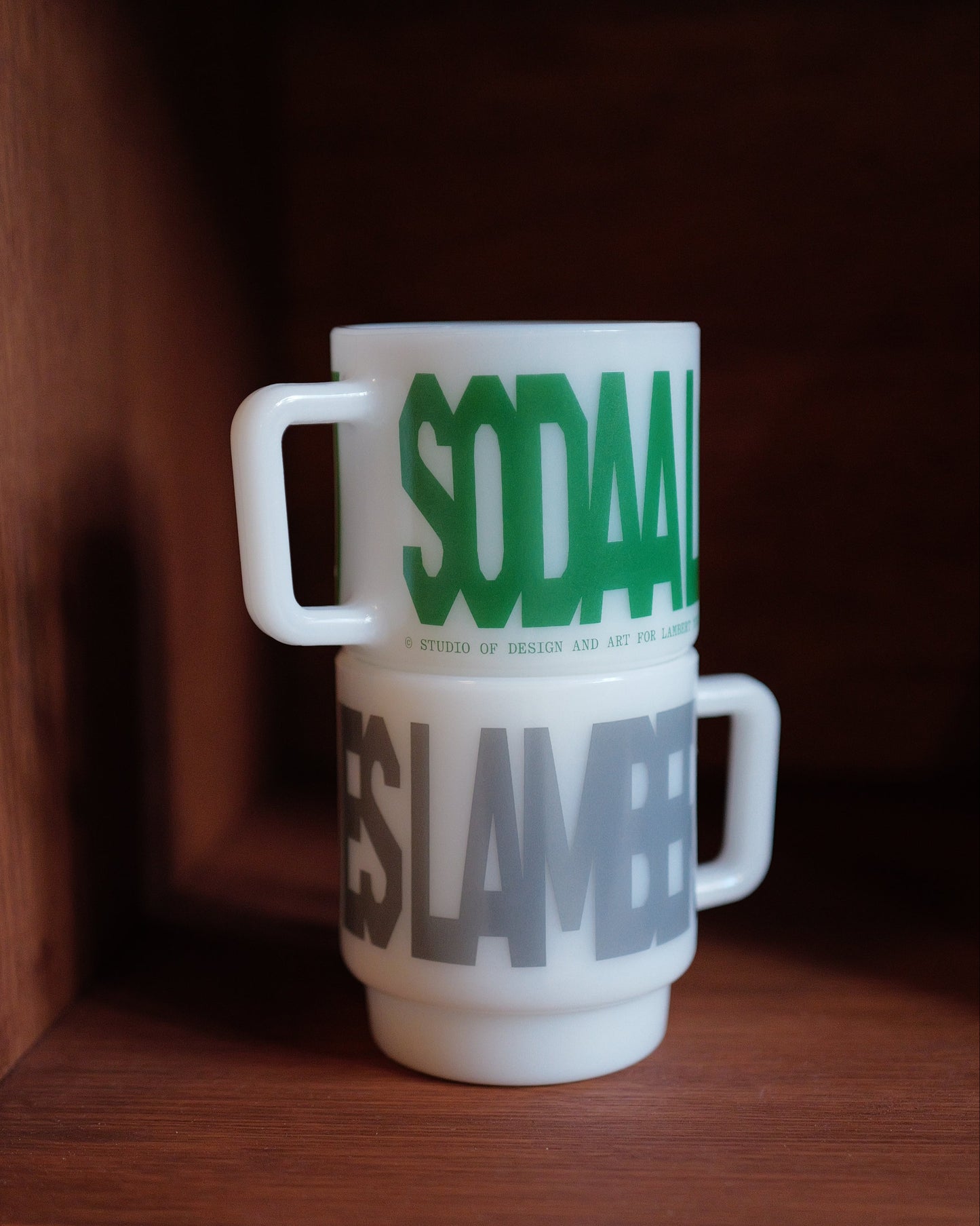SODDA×LAMBERT　MUG（GRAY）